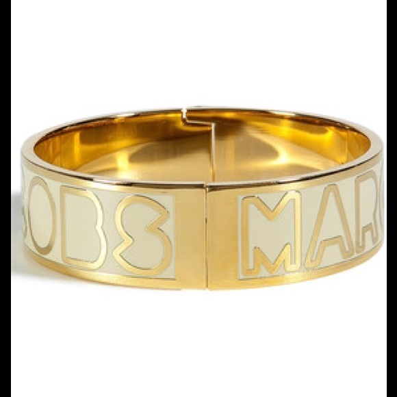 Marc Jacobs Gold Cuff Bangle - Picture 1 of 4