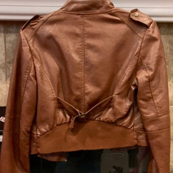 Foreign exchange leather jacket. - Picture 2 of 4