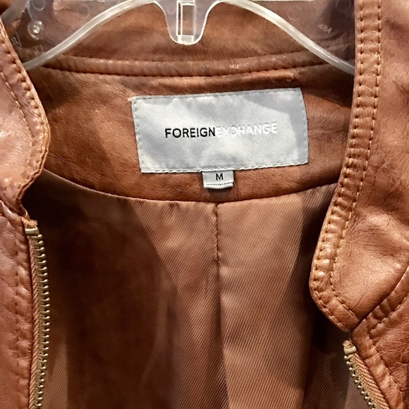 Foreign exchange leather jacket. - Picture 4 of 4