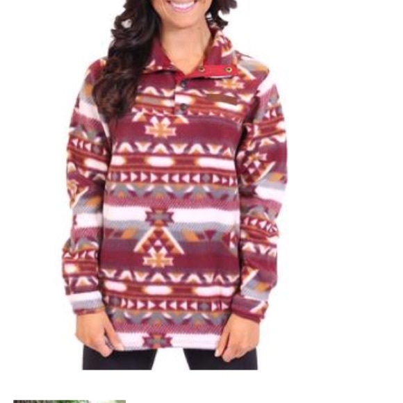 Love Your Melon Aztec Pullover