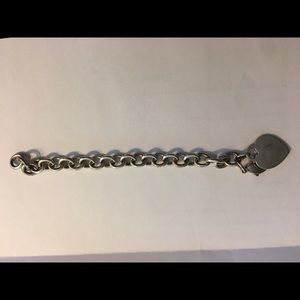 Tiffany heart tag charm bracelet (Authentic!!)