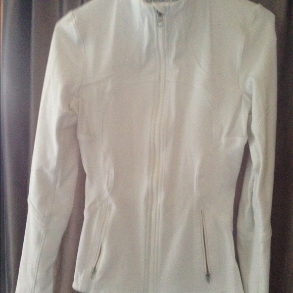 Bright white Lululemon sweatshirt, size 4.