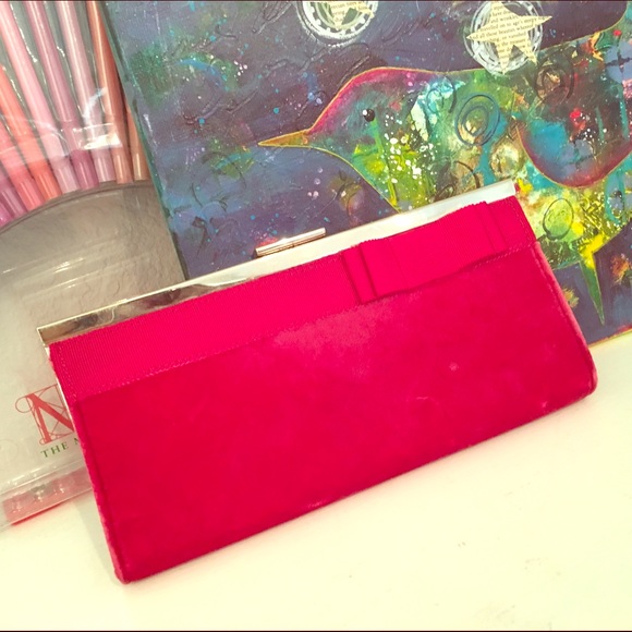 Velvet banana republic clutch