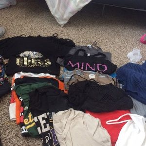 Women's clothes sizes are XS-large