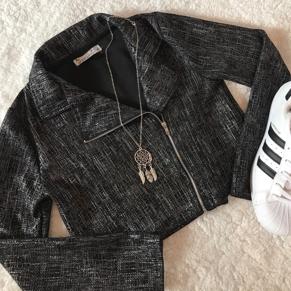 Knit Works Other - 🖤🌟HP!!!!🌟🖤 Girl's Moto Jacket