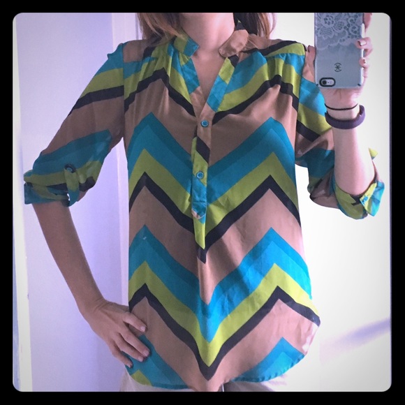 Beautiful Geometric Blouse