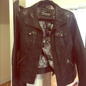 Guess Brand Authentic leather jacket