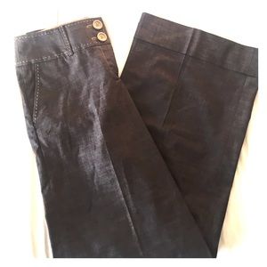 Ann Taylor Loft Grey Wide Leg Pants