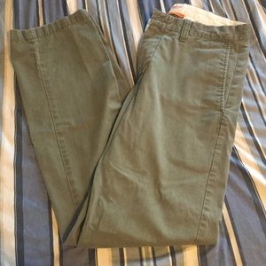 Docker Forrest Green Pants 31x32