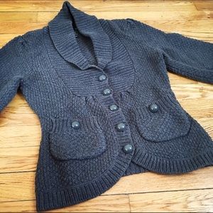 H&M grey cardigan
