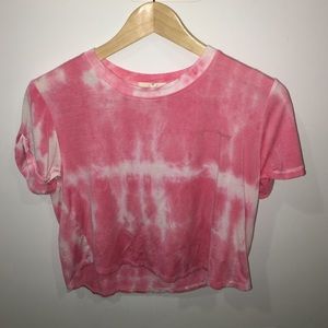 Pacsun Red Tie Dye Tee