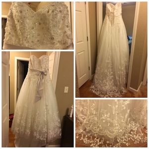 Casablanca wedding gown