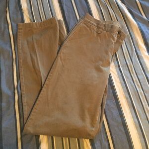 Nautica brown Khaki pants 30x32