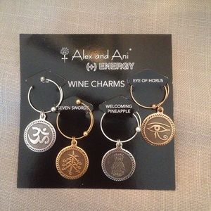 Rare- Alex and Ani wine charms