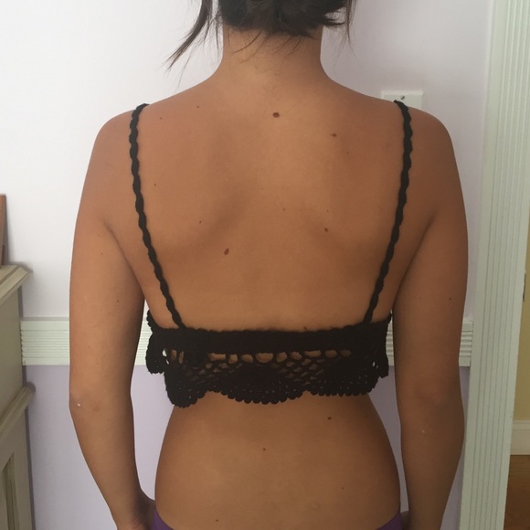 Laced crochet crop top - Picture 2 of 2