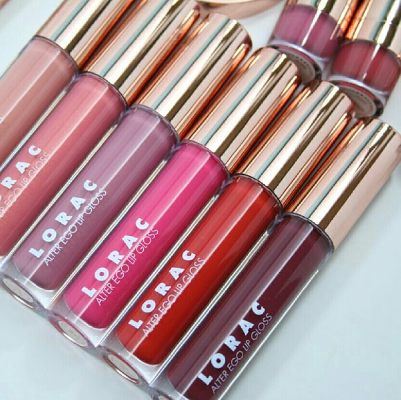 Red Lorac Alter Ego lip gloss in Icon