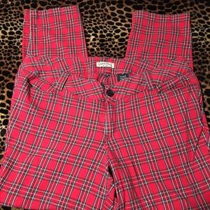 Paris blues plaid pants size 20