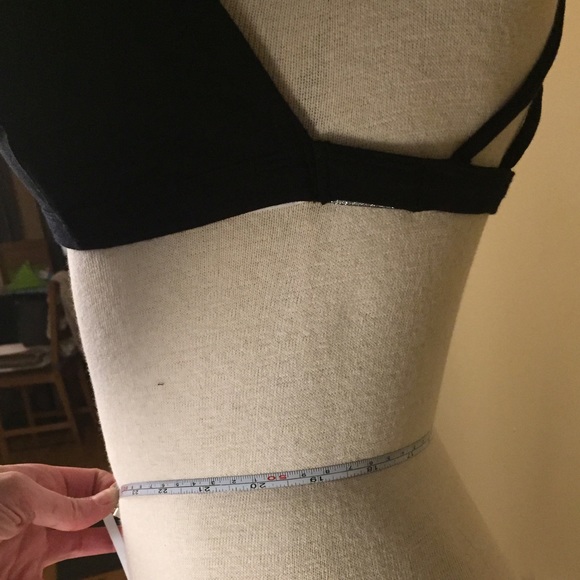 LAST LARGE! Black Strappy Back Sexy Front Bralette - Picture 3 of 4