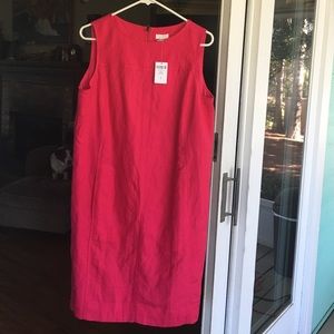 Pink sleeveless shift