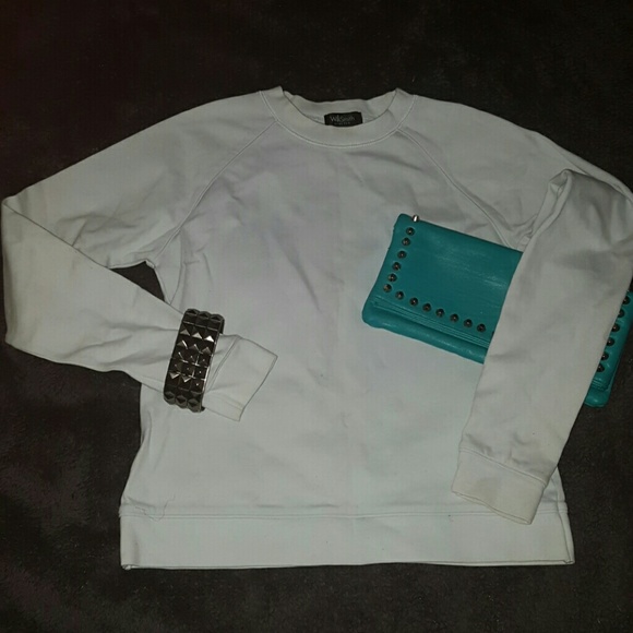 Willi Smith stretch luxury sweatshirt size Small - Picture 1 of 4