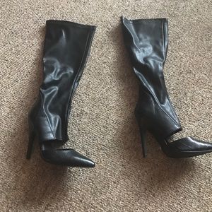 ‼️SELL🚨‼️BLACK SEXY HEELS