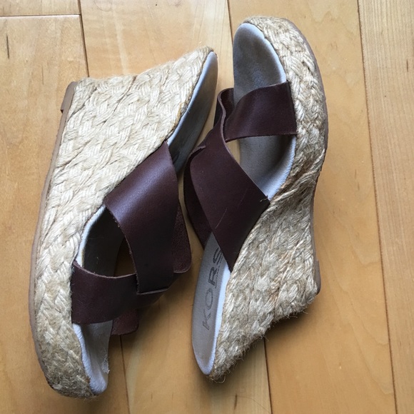 KORS MICHAEL KORS WEDGE ESPADRILLES