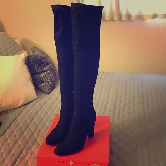 Ivanka Trump "Serena" over the knee boots
