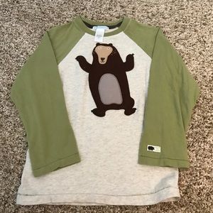 Janie and jack bear long sleeve shirt
