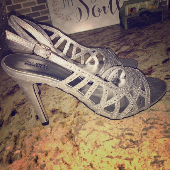 Valenti Franco Shoes - Silver Valenti Franco High Heels