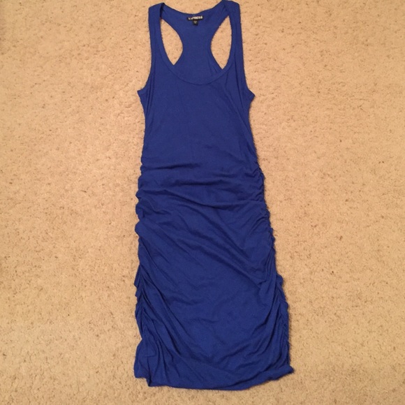 Women's blue dress