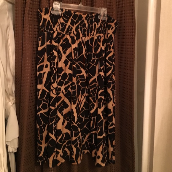 Anne Klein animal print skirt. Size M - Picture 1 of 1