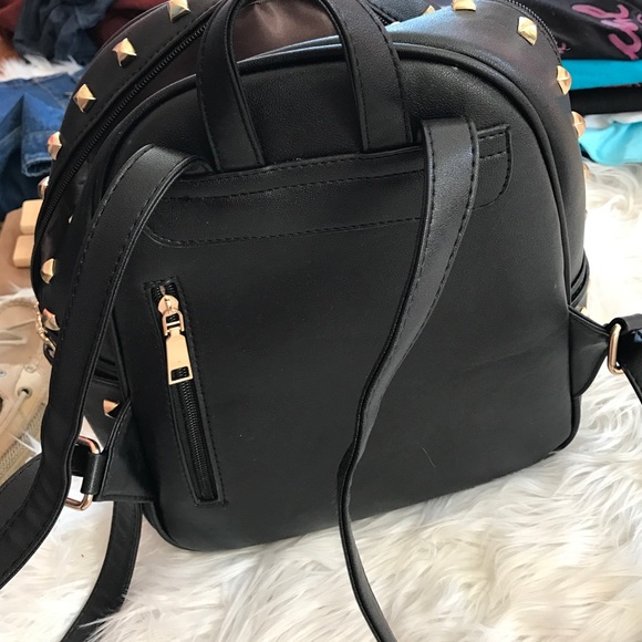 black studded backpack - Picture 4 of 4