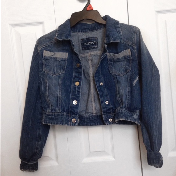 Cropped Jean Jacket
