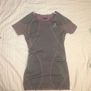 Gymshark seamless airflow T-shirt Light Gray