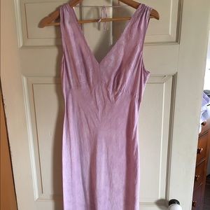J. Crew purple silk dress