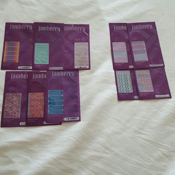 Jamberry Nail Wraps (10 sheets)