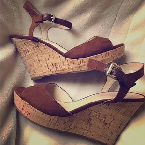 Marc Fisher Wedge heel shoe.  NWOT