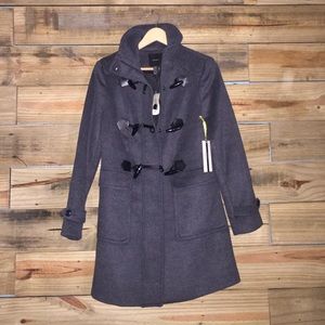 Long Grey Peacoat