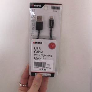 10 ft iPhone charger.