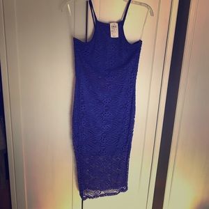 Blue Lace Dress