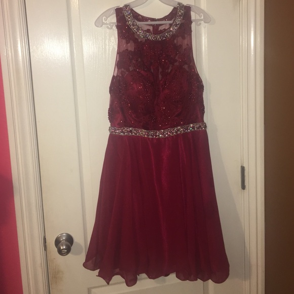 Red Homecoming Dress