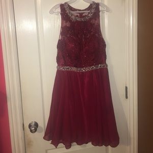 Red Homecoming Dress