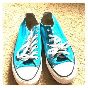 Blue converse