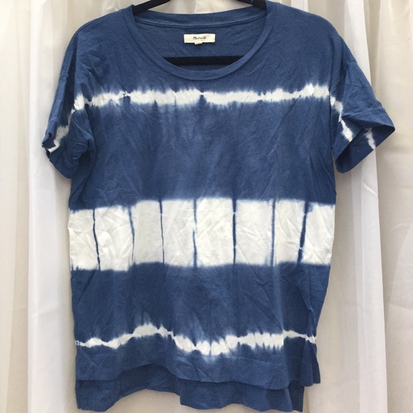 Madewell Shibori Tee, Navy