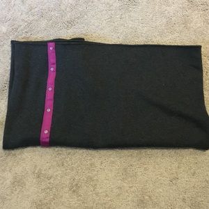 Lululemon vinyasa scarf - grey and purple