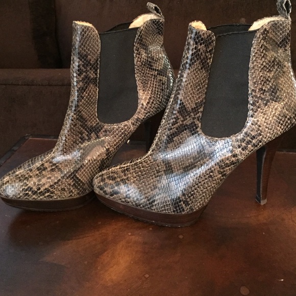 Python Booties Michael Kors 7 1/2
