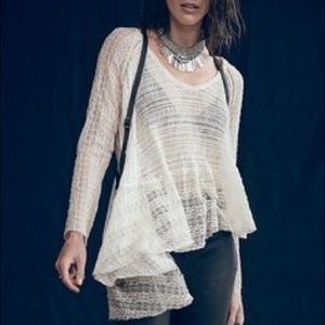 Free People BLACK Carousel top