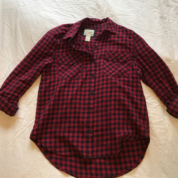 Forever 21 long sleeve button up shirt