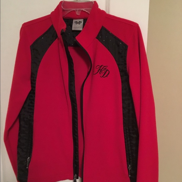 Harley Davidson women zip up
