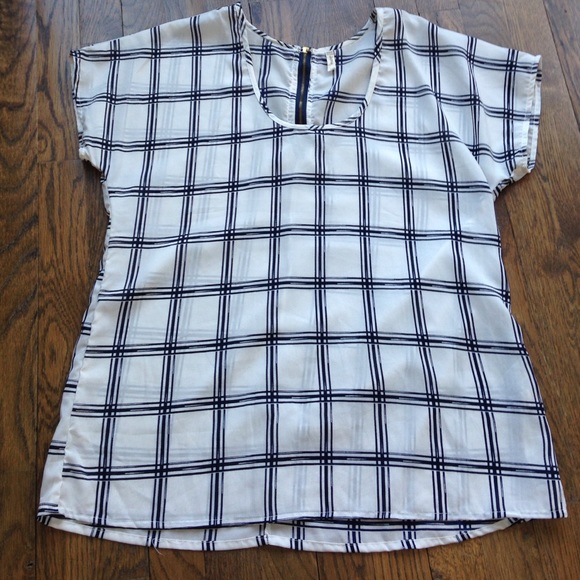 Plaid Top